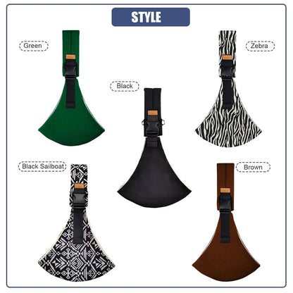 Baby Sling Carrier,Baby Carrier Newborn to Toddler,Adjustable and Lightweight Toddler Carrier(10-30Lbs),Baby Sling with Safety Buckle(Cloth,Brown)